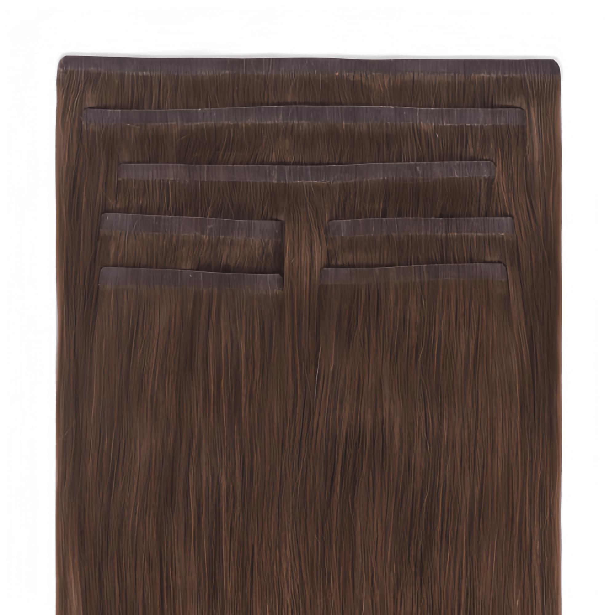 Seamless Clip In Hair Extensions #Truffle Brown