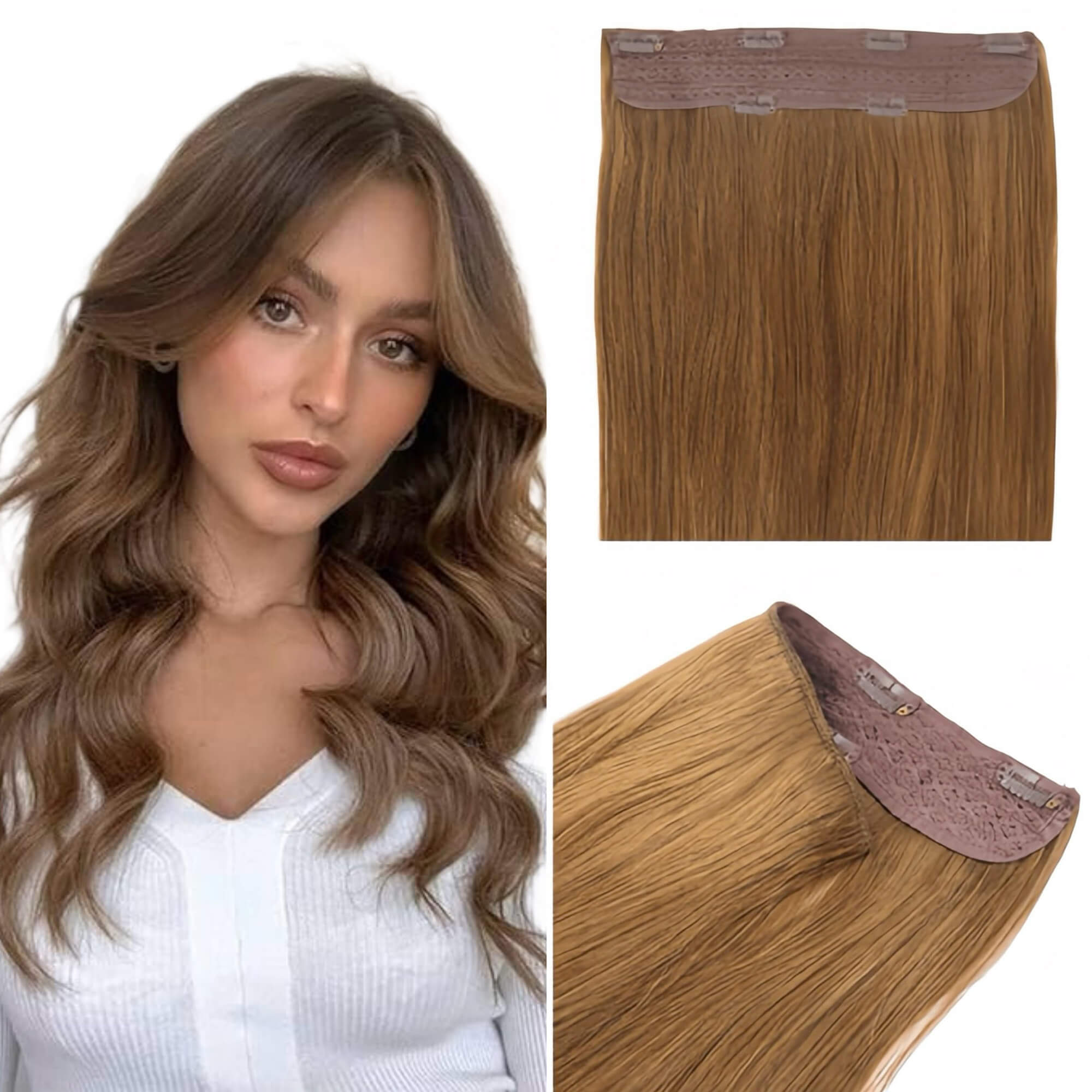 Clip In Hair Volumizer Sunset Glow Blonde 10