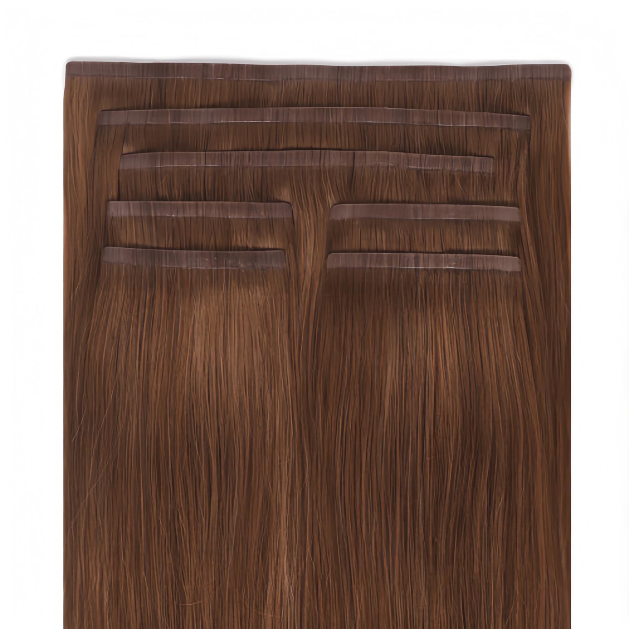 Seamless Clip In Hair Extensions #Californian Sun Brunette