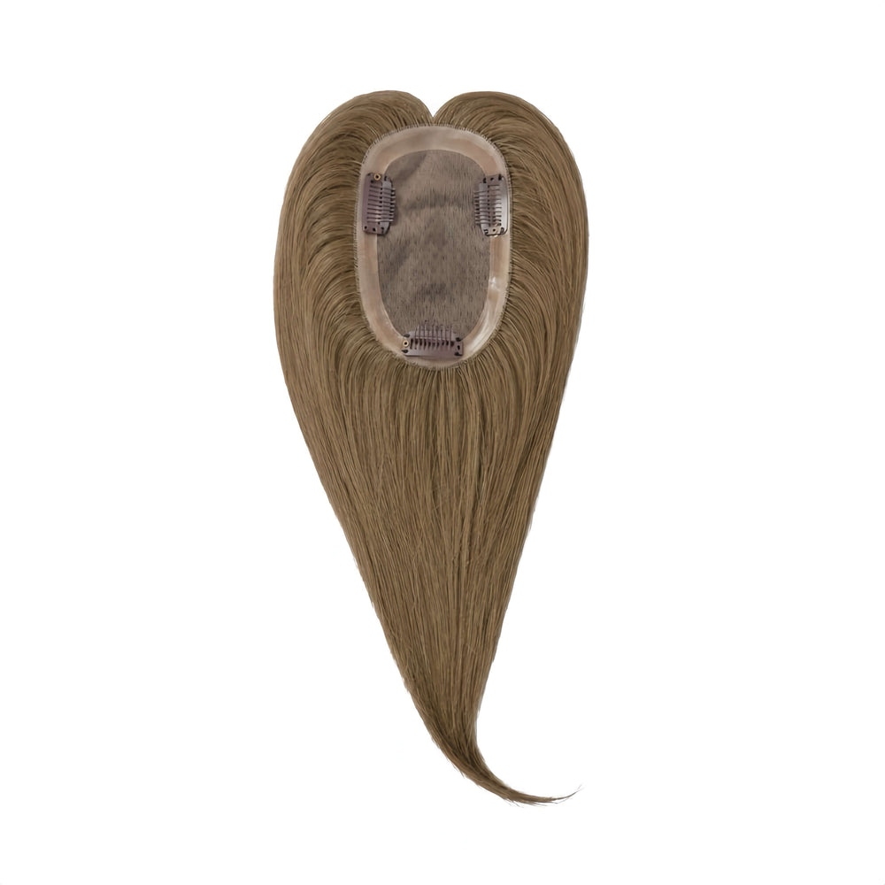 Hair Topper Silk Base 3*5 inches #6 Light Brown