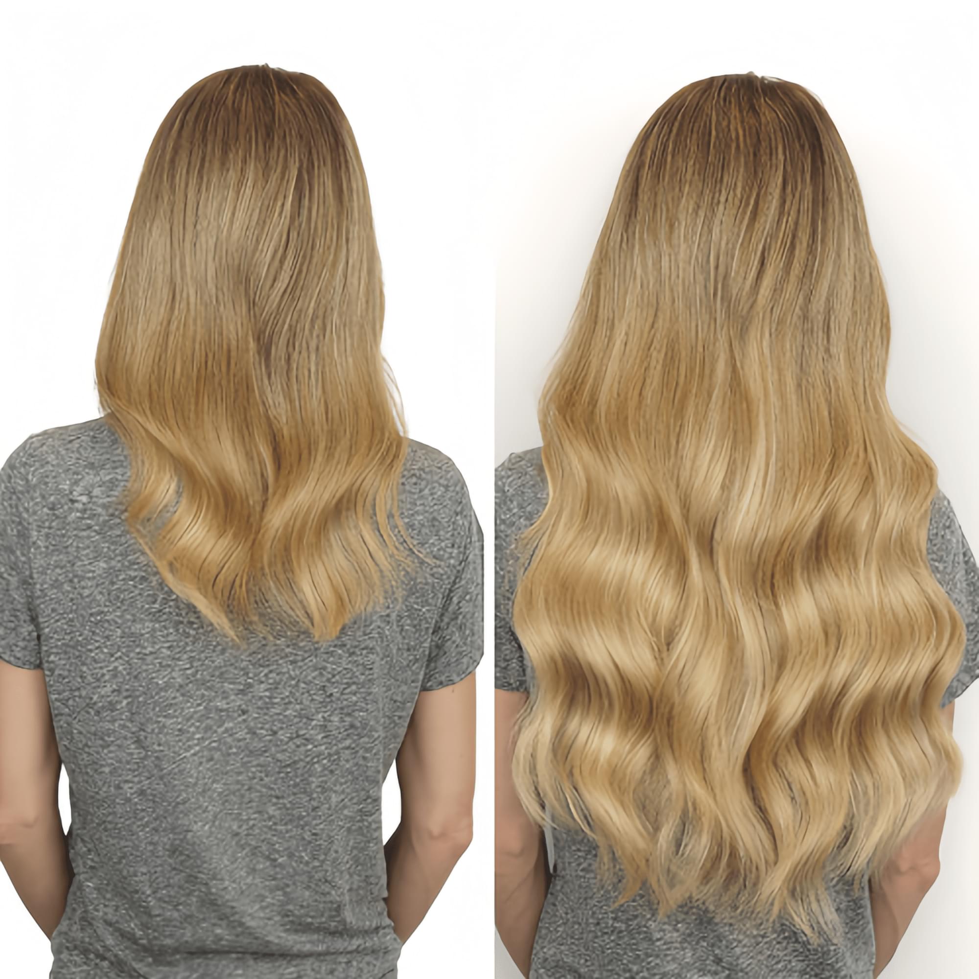 Seamless Clip In Hair Extensions #Arizona Skyline Blonde