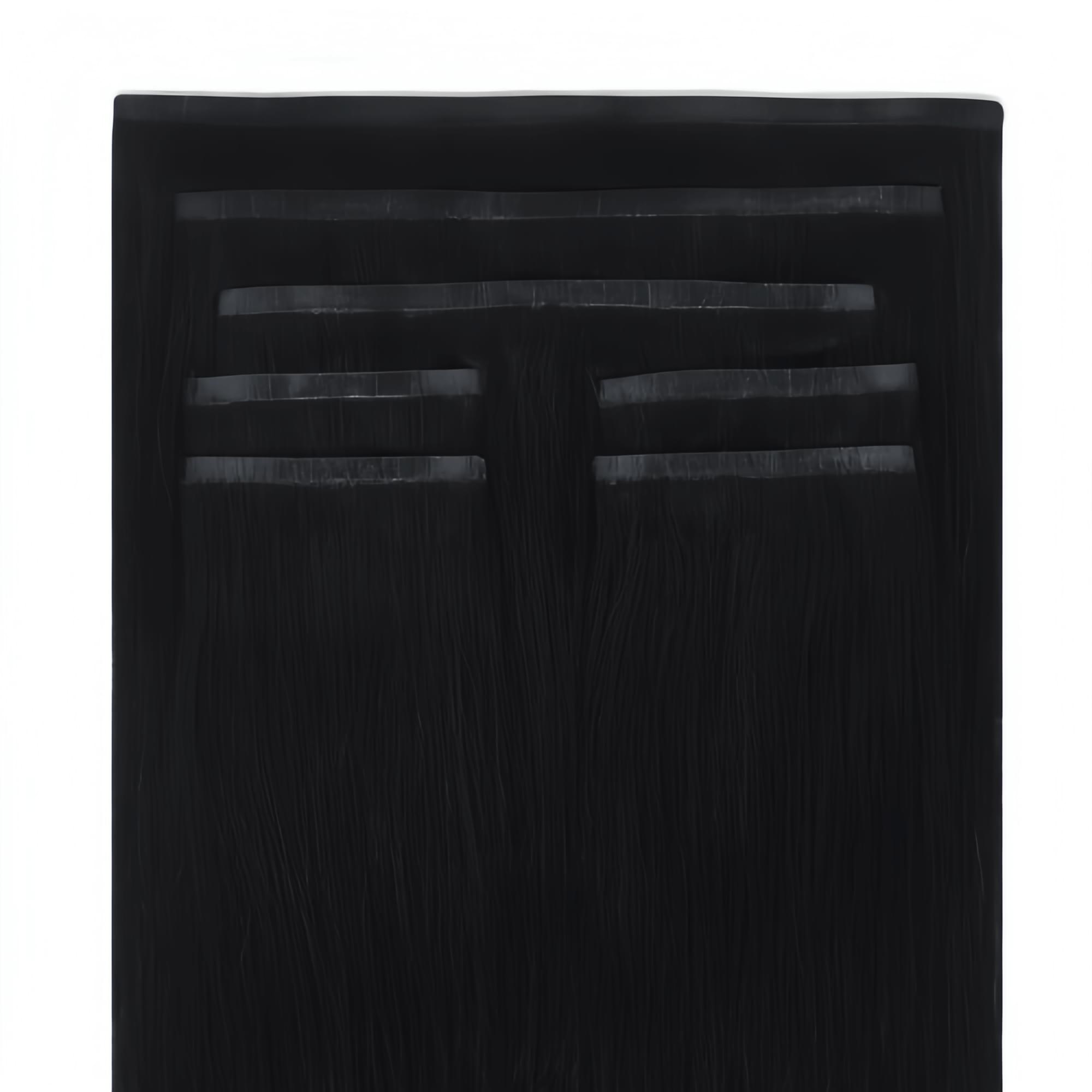 Seamless Clip In Hair Extensions #Jet Black
