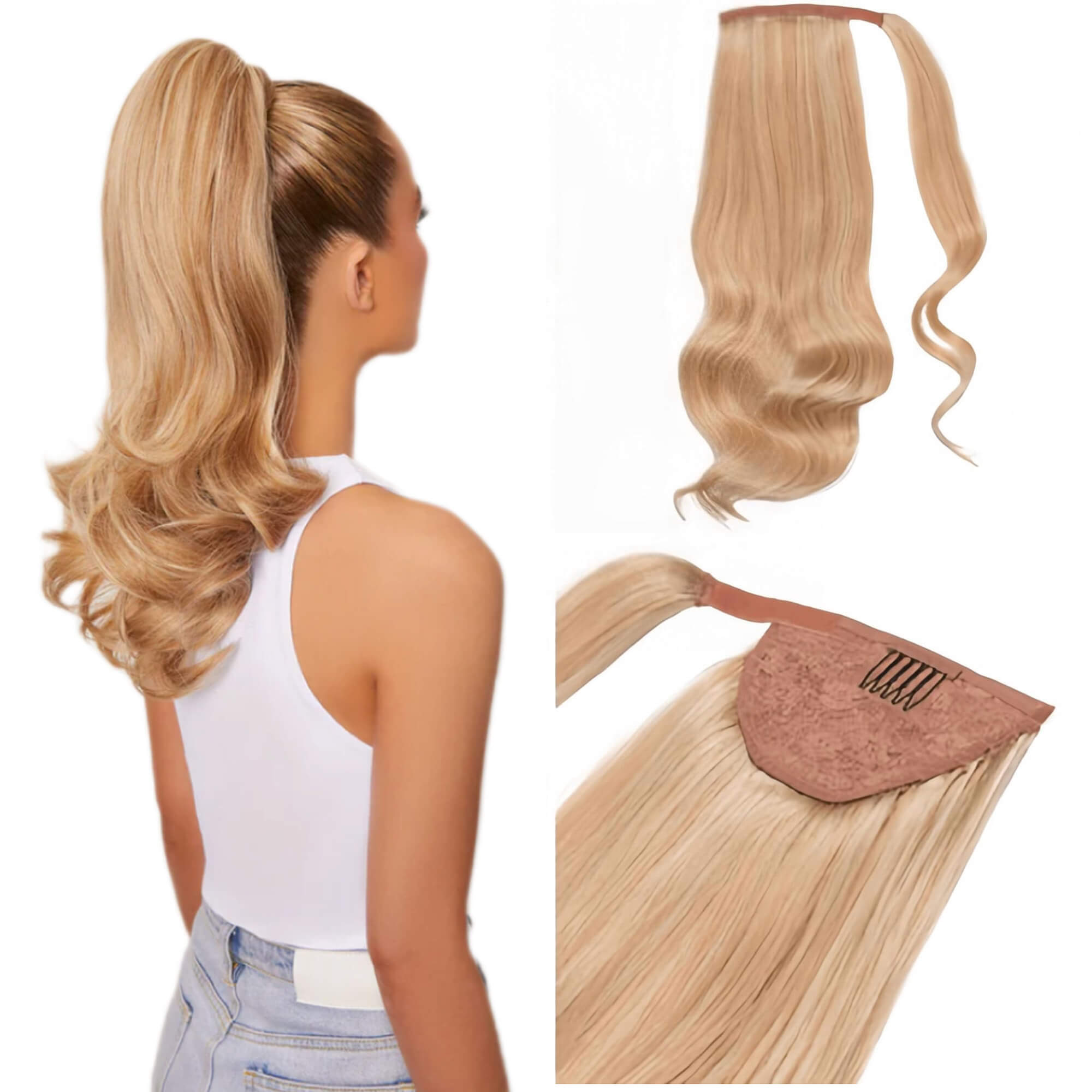 Ponytail Extensions Arizona Skyline Blonde 18