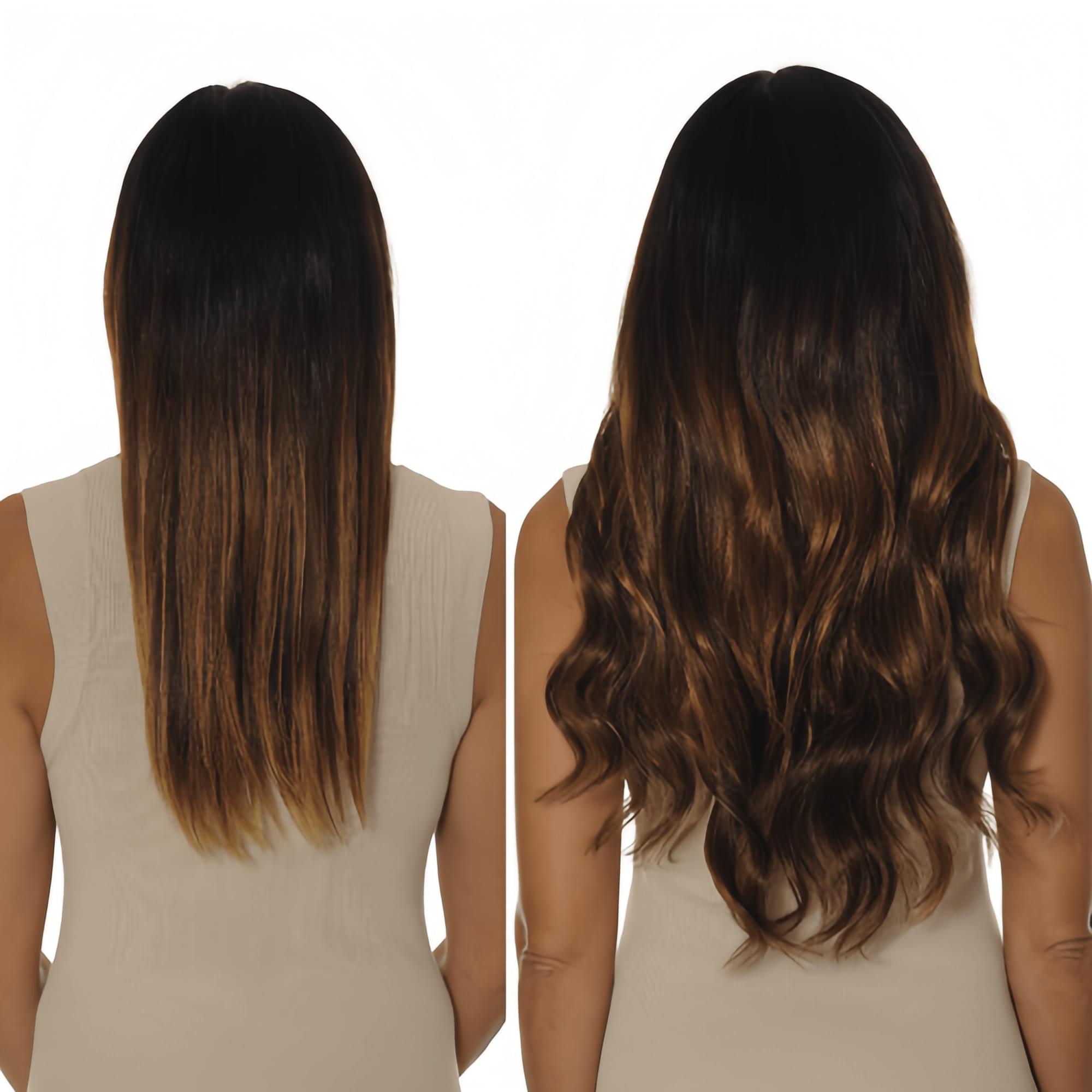Seamless Clip In Hair Extensions #California Cocoa Kiss