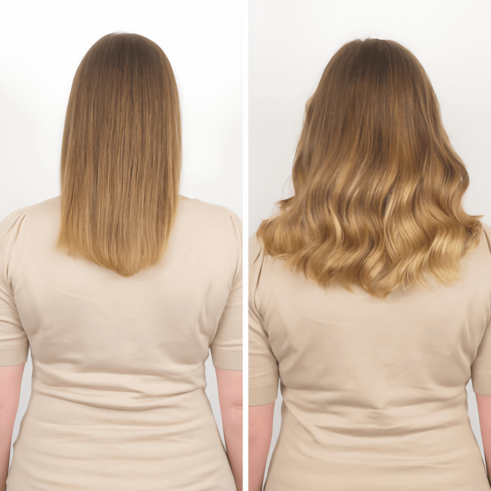Seamless Clip In Hair Extensions #Butterscotch Blonde