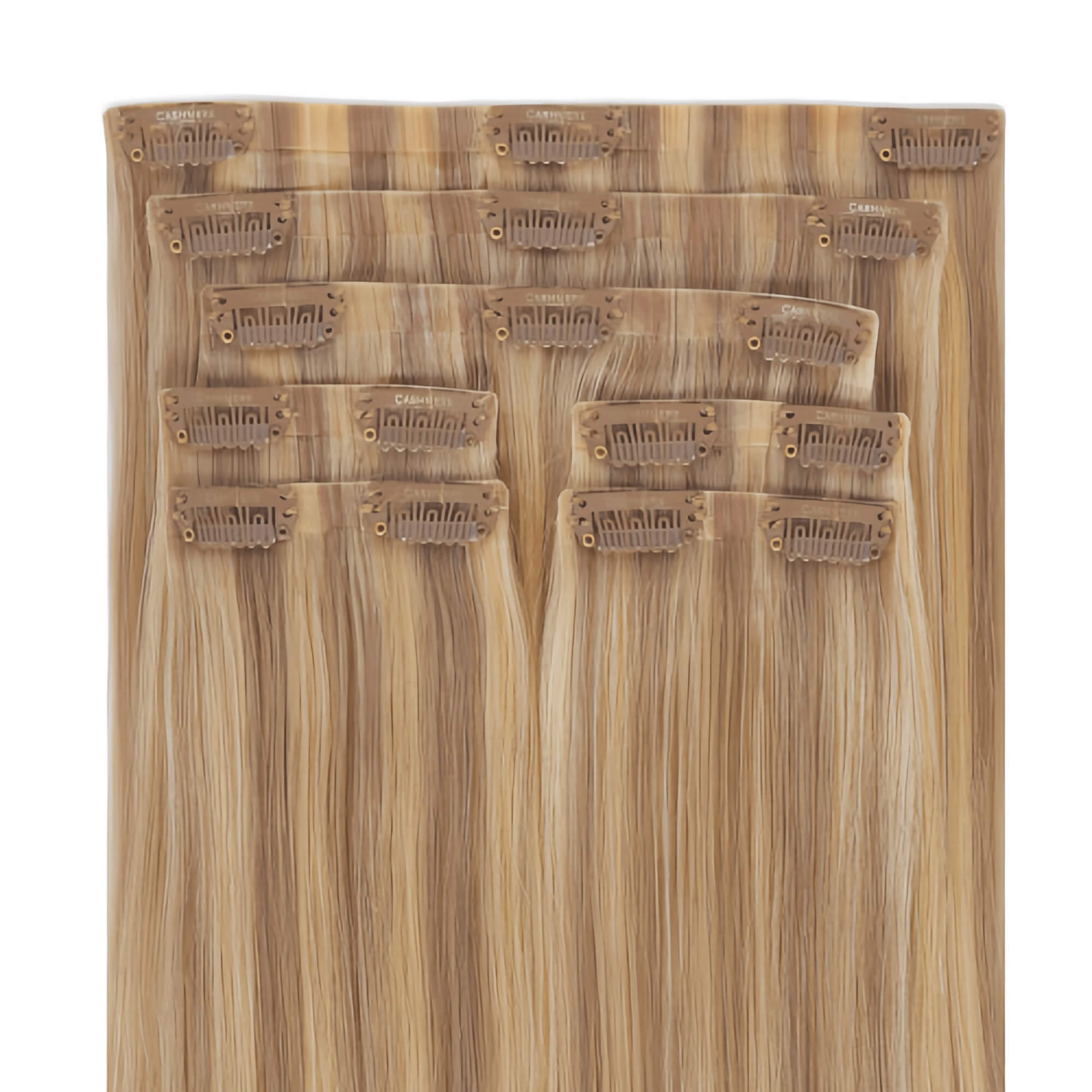 Seamless Clip In Hair Extensions #Harmony Blonde