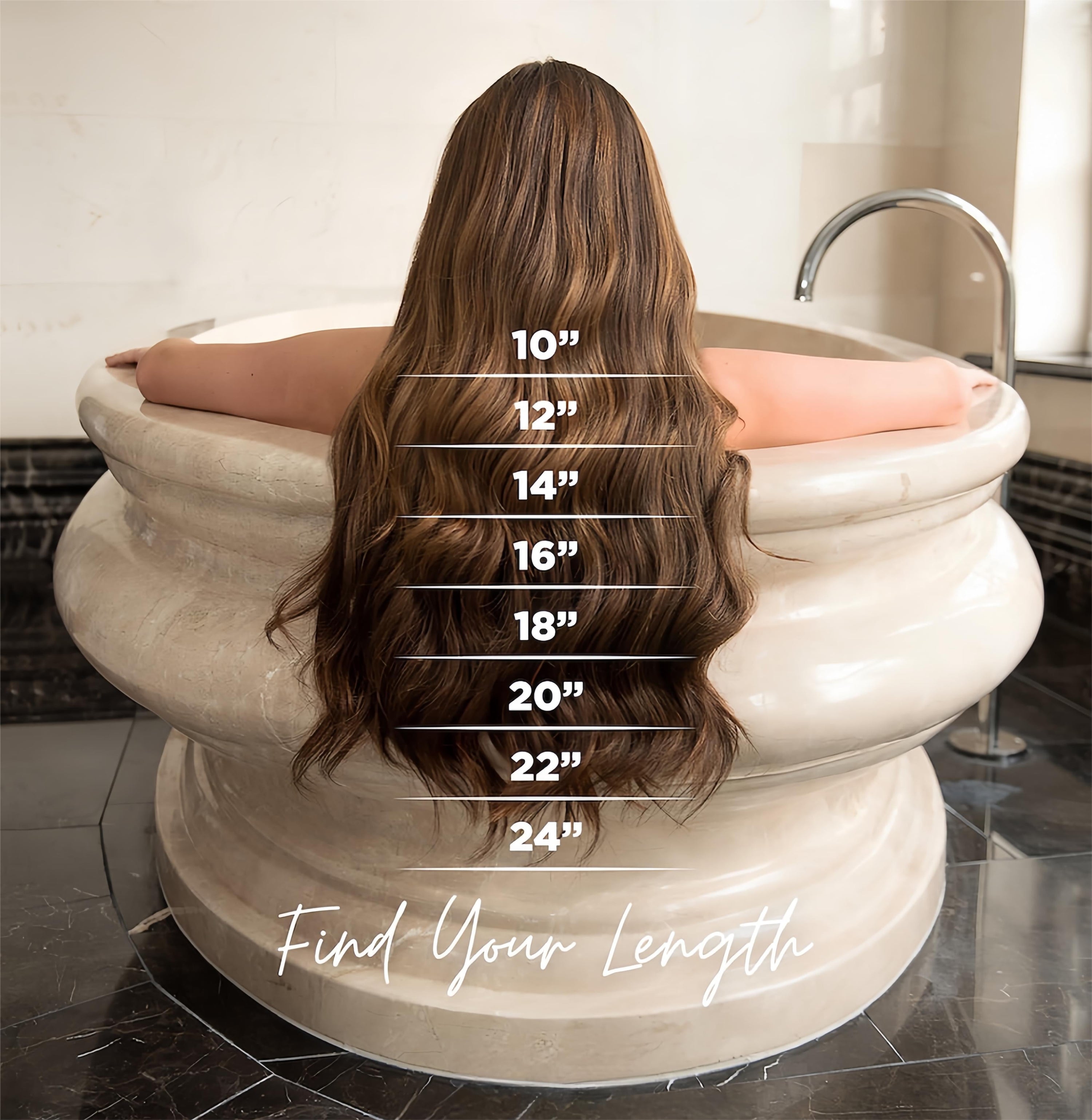 Seamless Clip In Hair Extensions #Sunset Glow Blonde