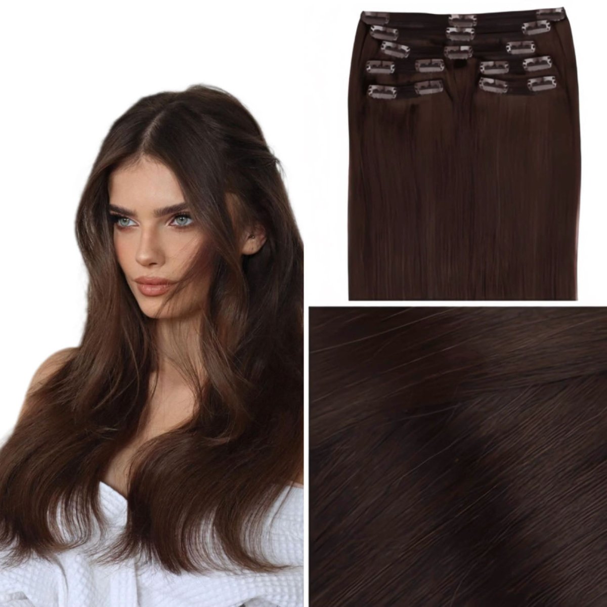 Classic Clip In Hair Extensions - SHINING HAIR GLOBAL