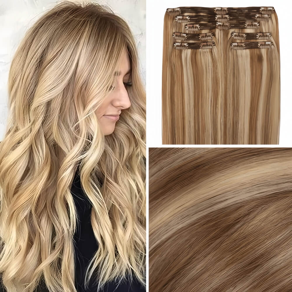 Classic Clip In Hair Extensions - SHINING HAIR GLOBAL