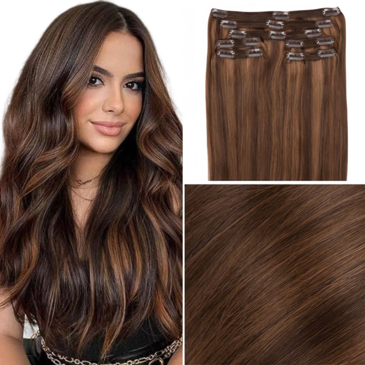 Classic Clip In Hair Extensions - SHINING HAIR GLOBAL