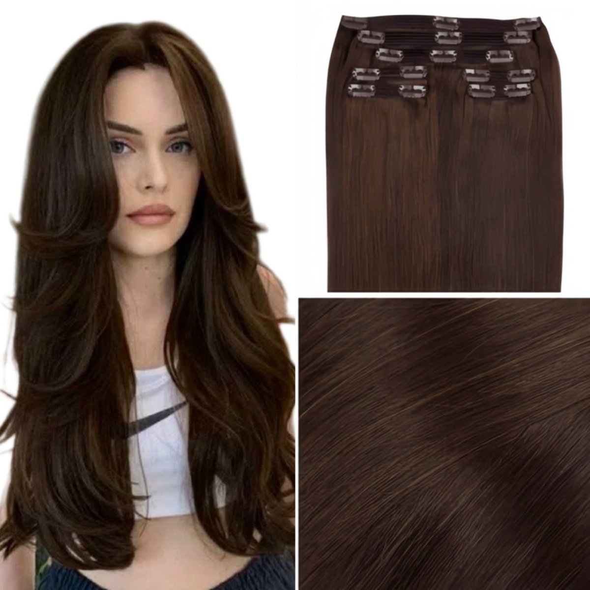 Classic Clip In Hair Extensions - SHINING HAIR GLOBAL