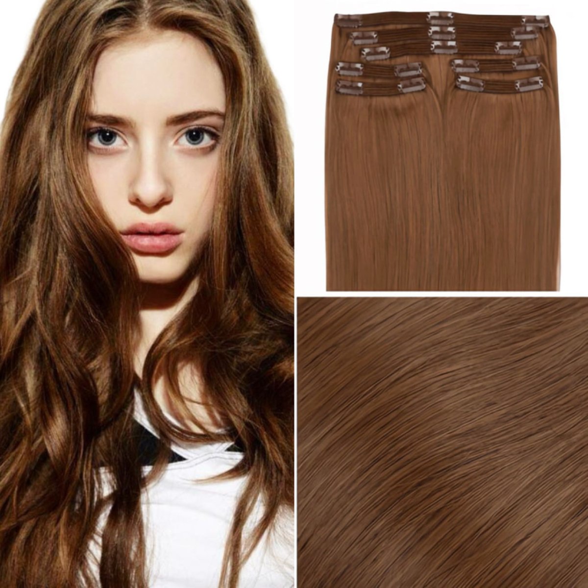 Classic Clip In Hair Extensions - SHINING HAIR GLOBAL