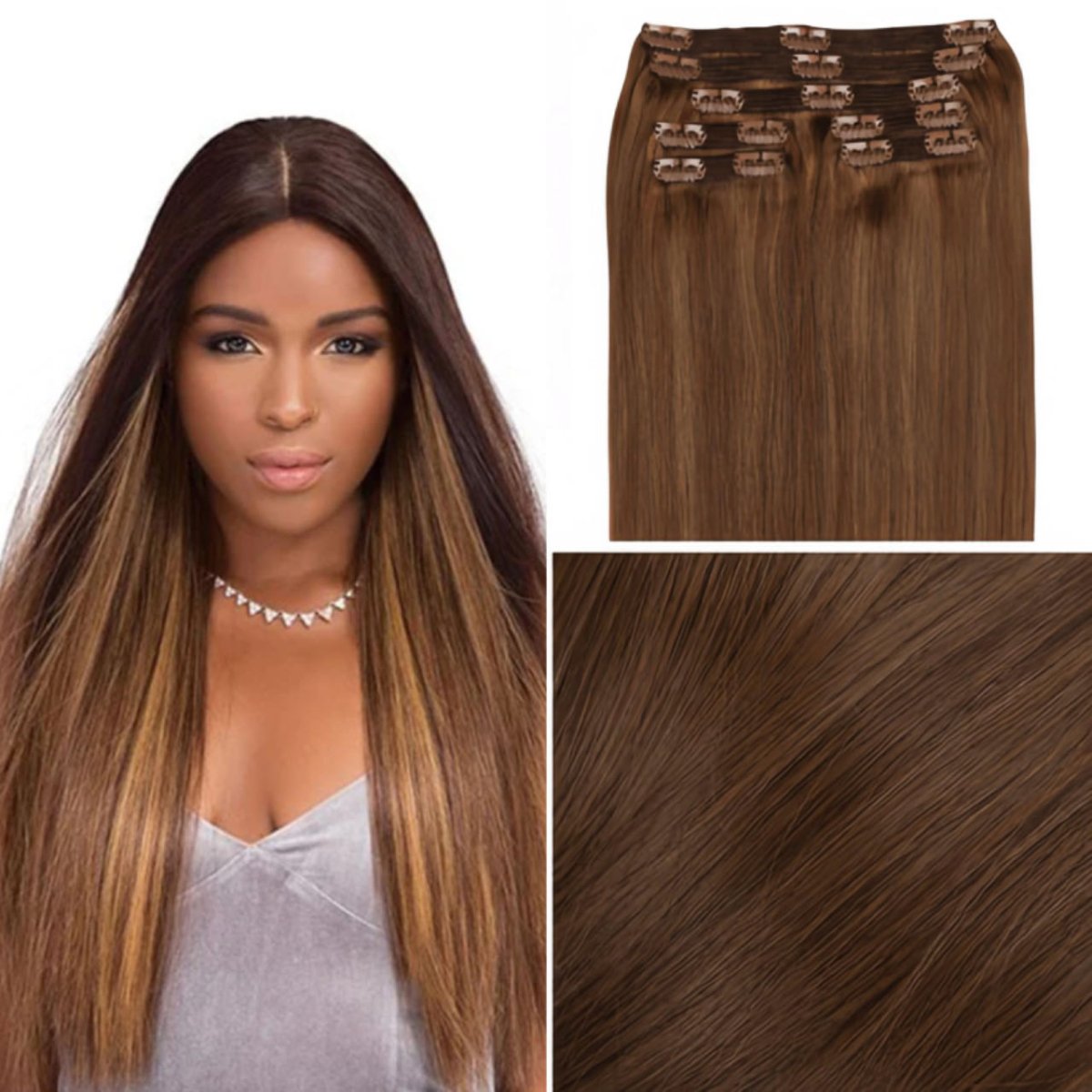 Classic Clip In Hair Extensions - SHINING HAIR GLOBAL