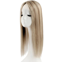Hair Topper Silk Base 3*5" #10/16 blonde2
