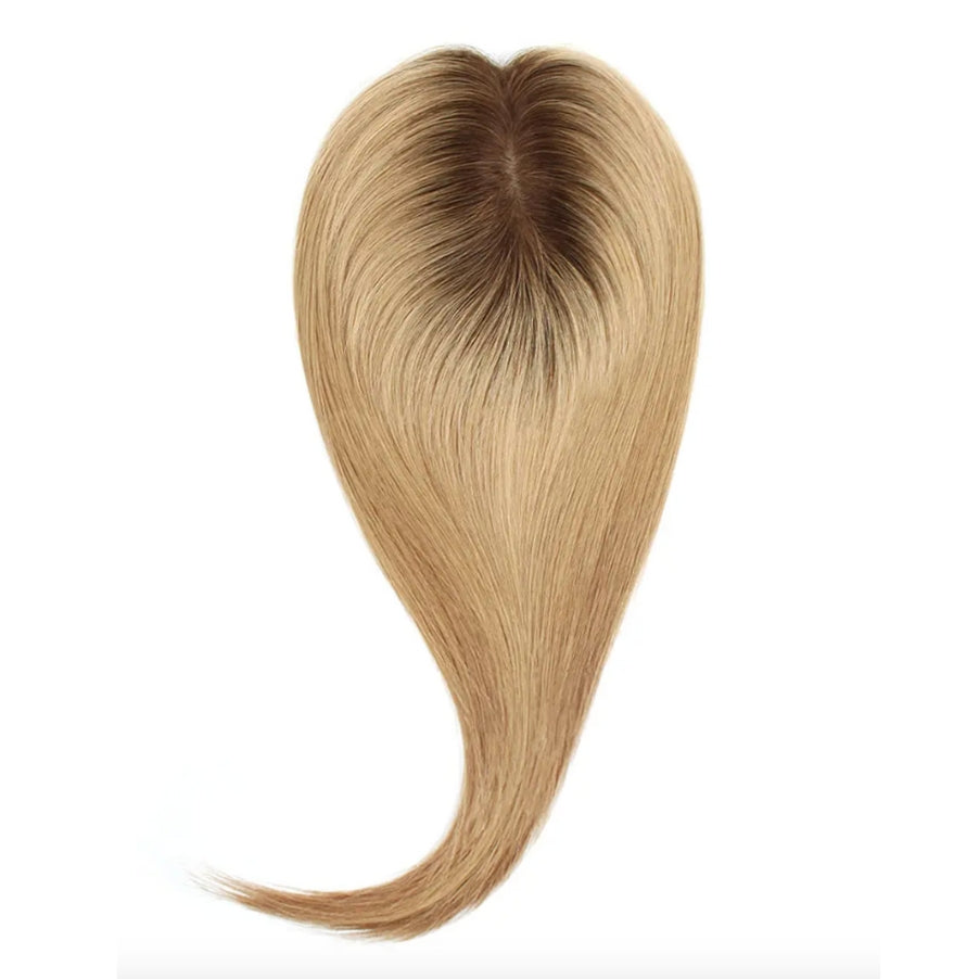 Hair Topper Silk Base 3*5" #2/8 middle brown3