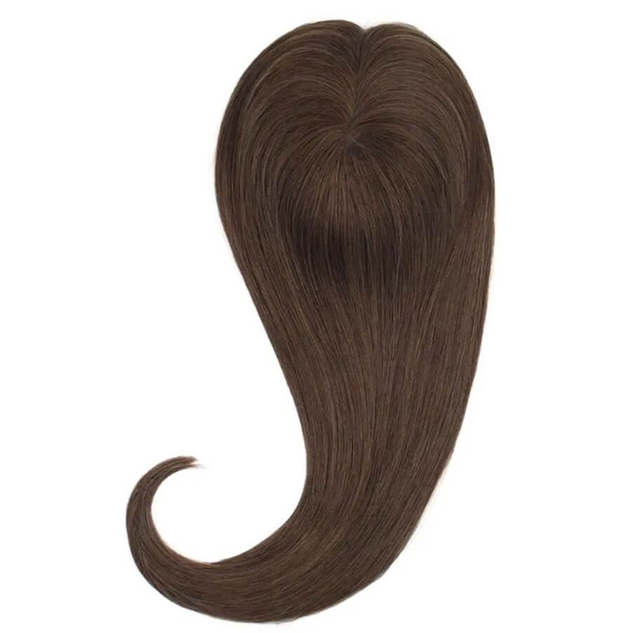 Hair Topper Silk Base 3*5 inches #3 Chocolate Brown