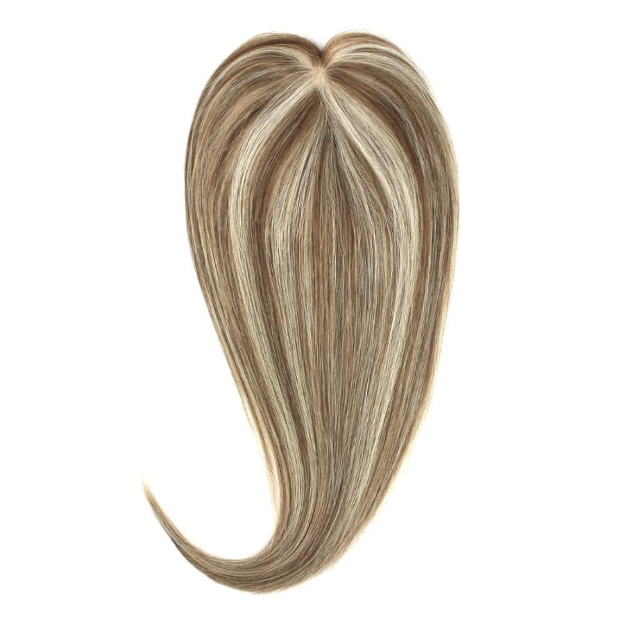 Hair Topper Silk Base 3*5" #4/27 blonde brown3