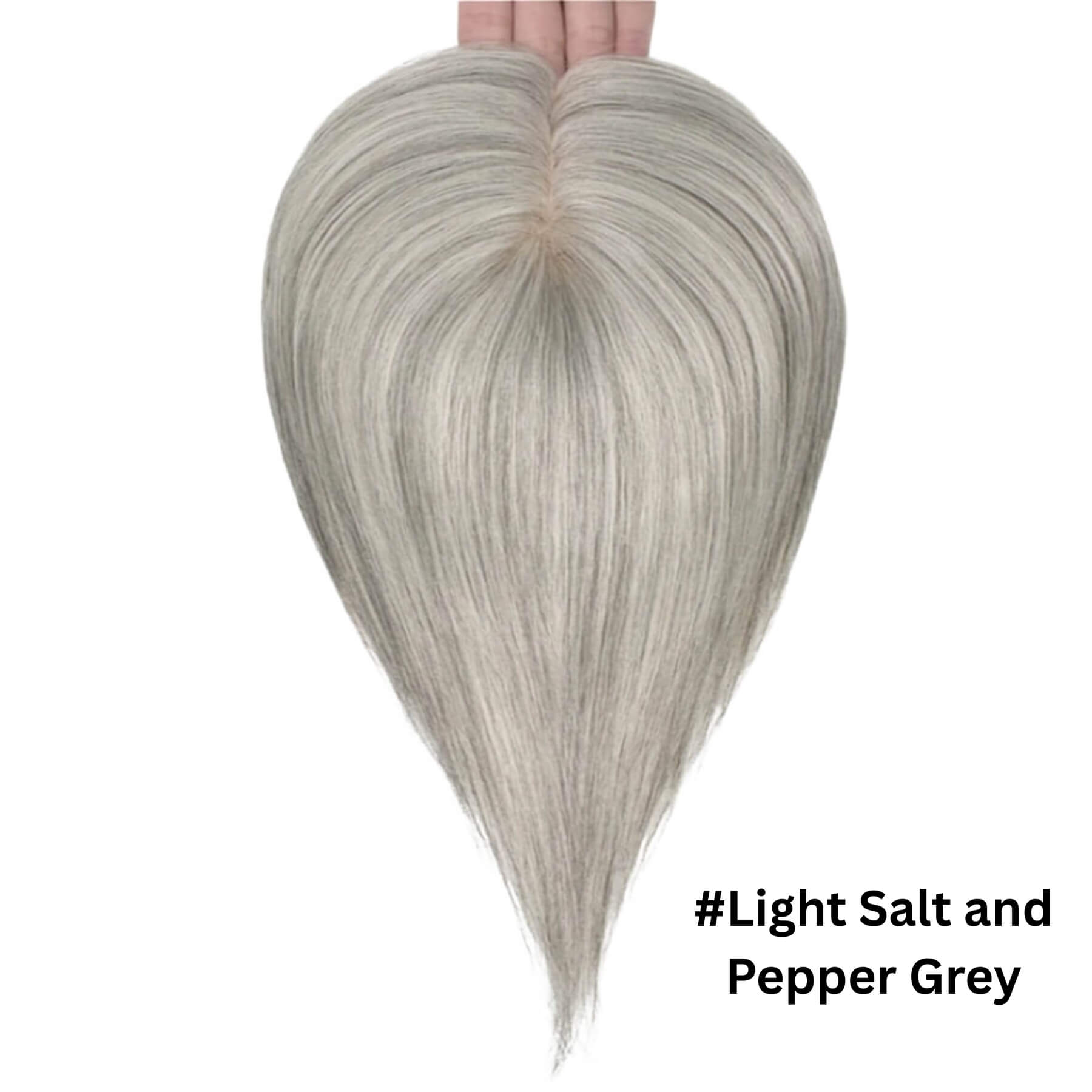 Hair Topper Silk Base 3*5 inches (same as video with bangs)