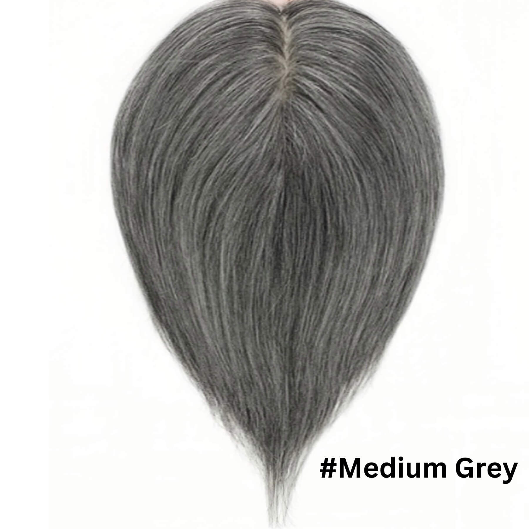 Hair Topper Silk Base 3*5 inches (same as video with bangs)