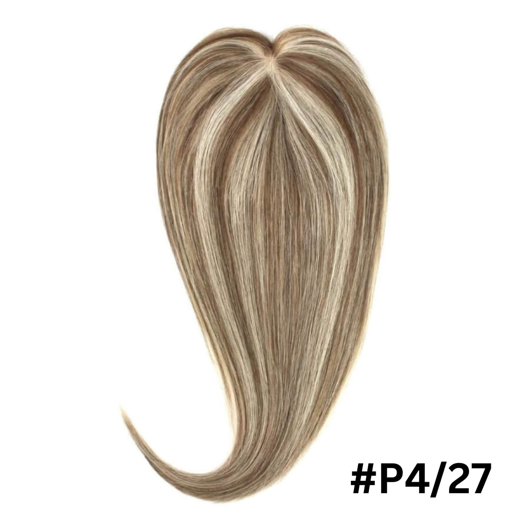 Hair Topper Silk Base 3*5 inches (same as video with bangs)