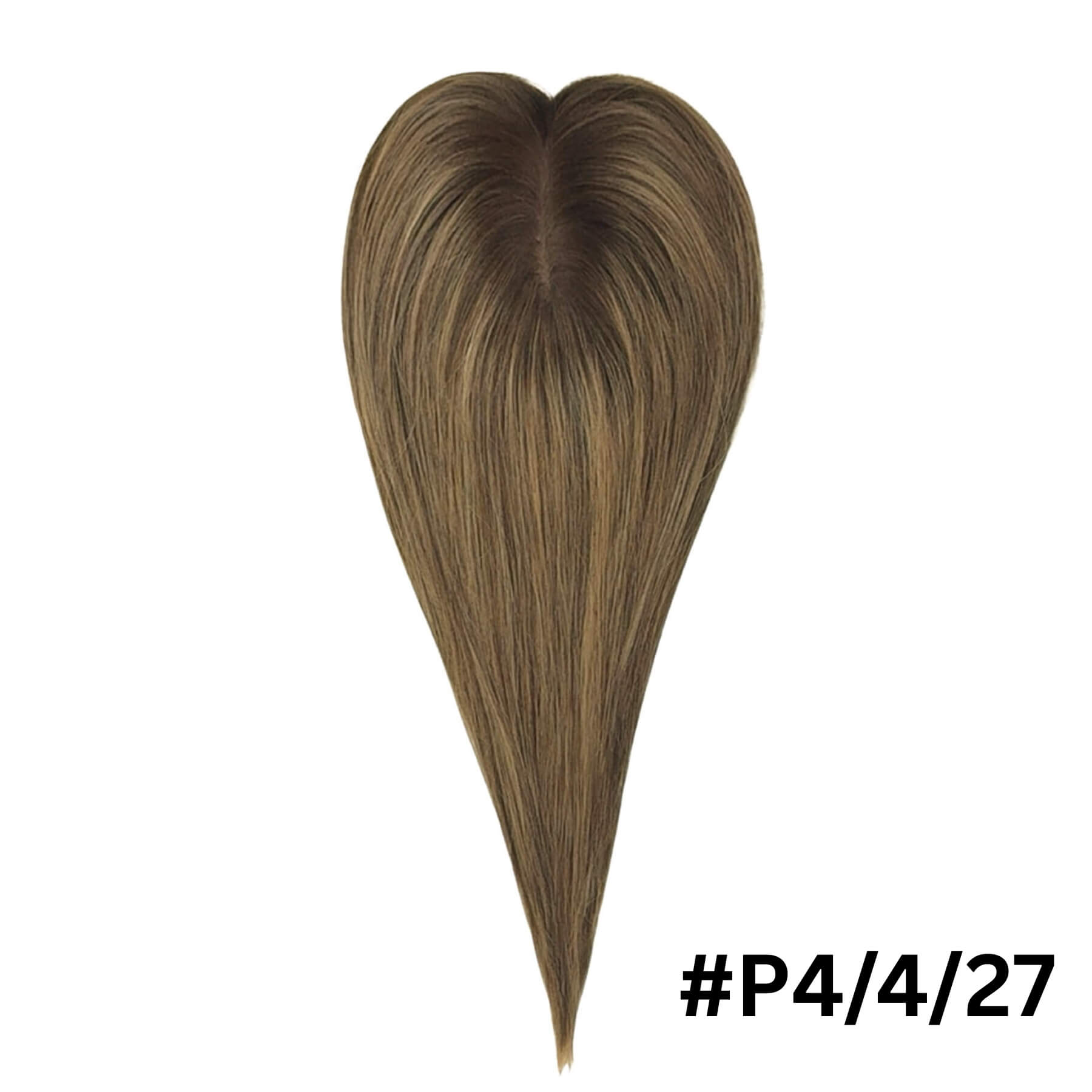 Hair Topper Silk Base 3*5 inches (same as video with bangs)