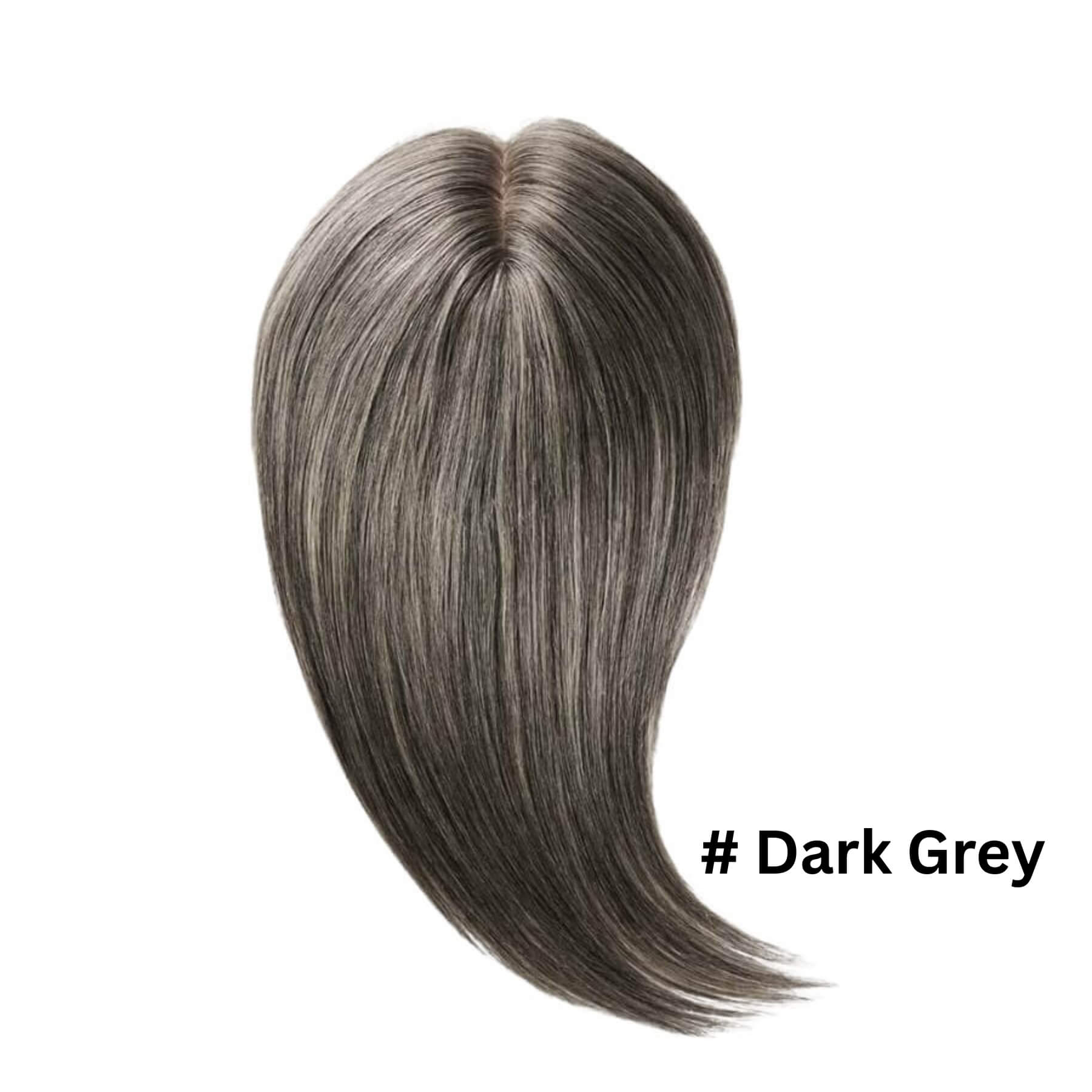 Hair Topper Silk Base 3*5 inches (same as video with bangs)