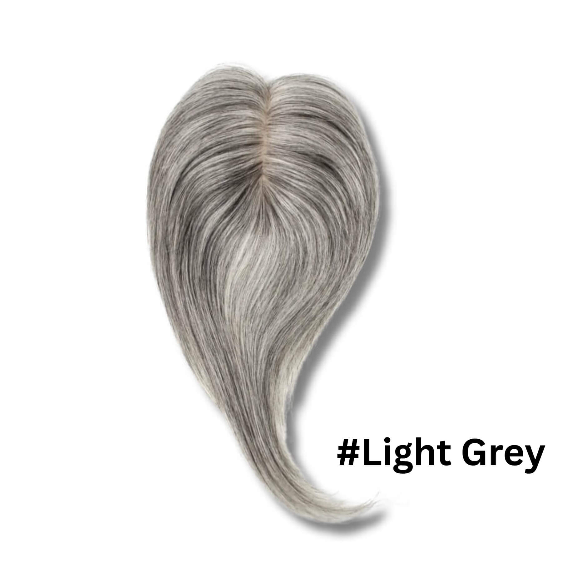 Hair Topper Silk Base 3*5 inches (same as video with bangs)