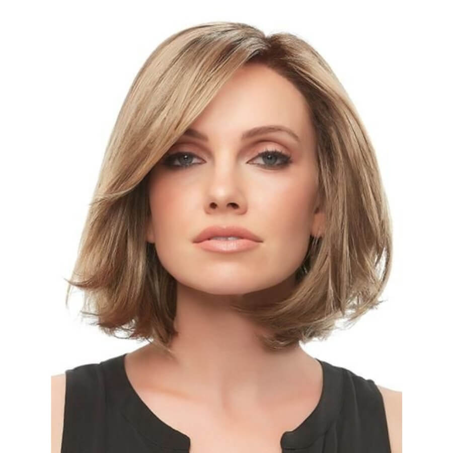 Hair Topper Silk Base 5.5*6 inches (with bangs )