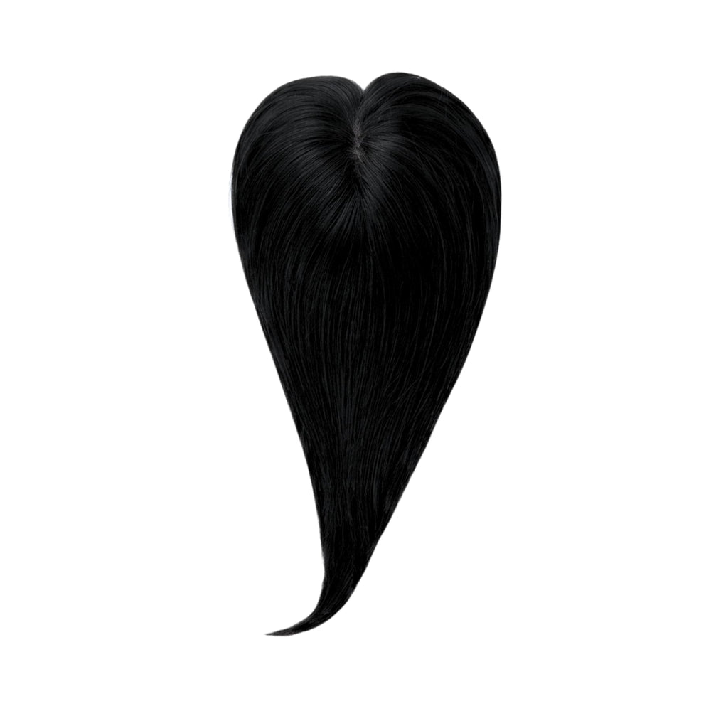 Hair Topper Silk Base 3*5 inches #1 Jet Black