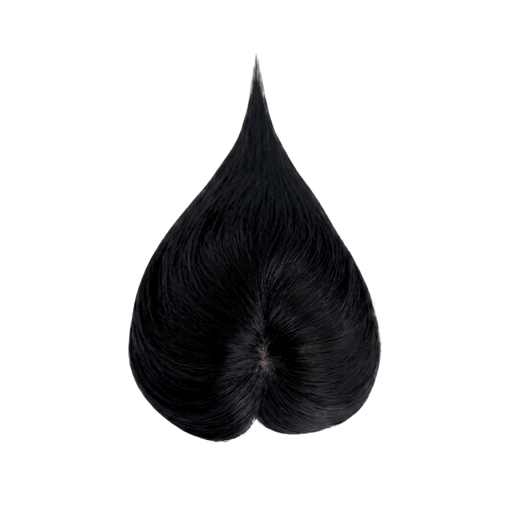 Hair Topper Silk Base 3*5 inches #1 Jet Black