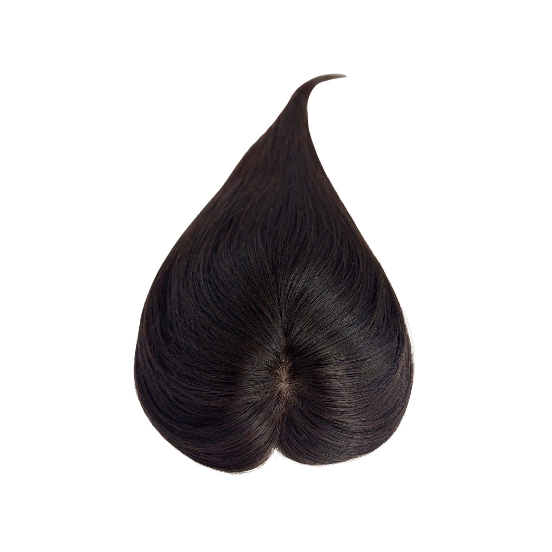 Hair Topper Silk Base 3*5 inches #2 Dark Brown