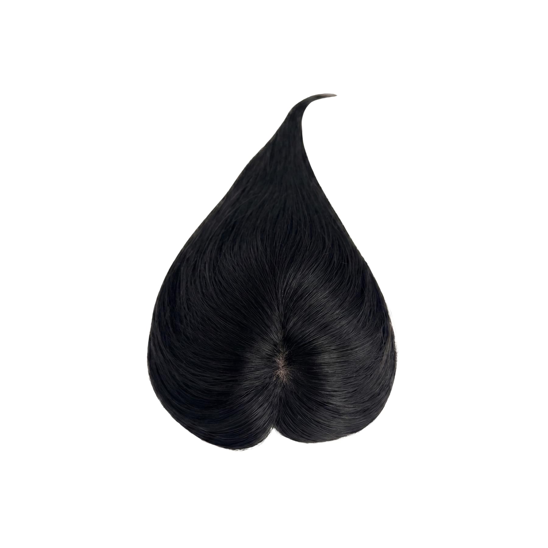 Hair Topper Silk Base 3*5 inches #1B Natural Black