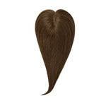 Hair Topper Silk Base 3*5 inches #4 Medium Brown