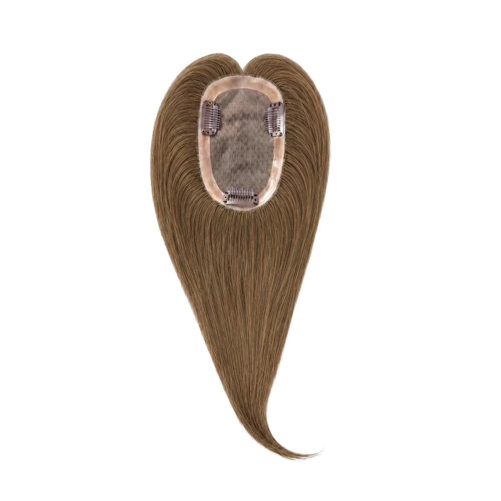 Hair Topper Silk Base 3*5 inches #6 Light Brown