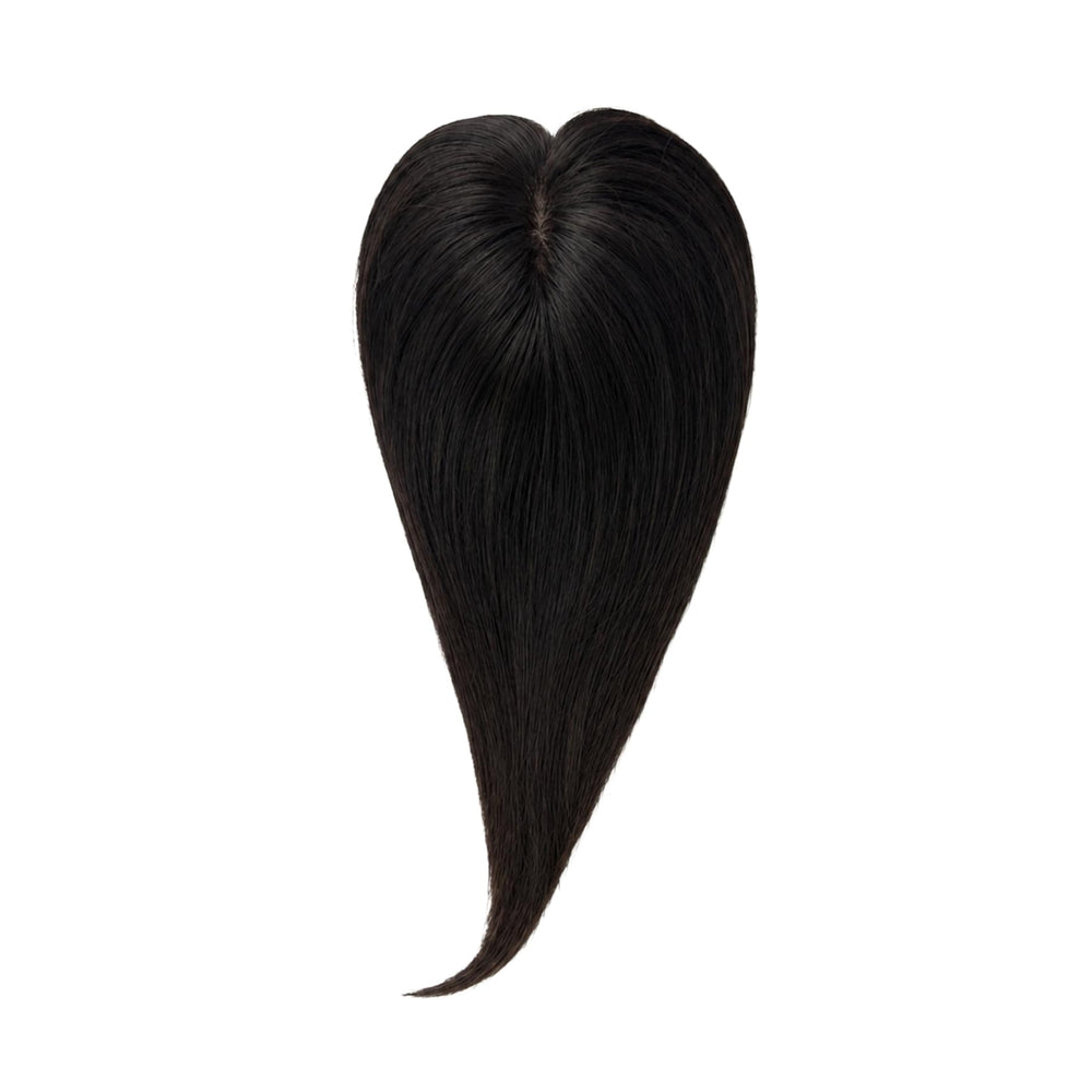 Hair Topper Silk Base 3*5 inches #Color A（Between 1B and 2）