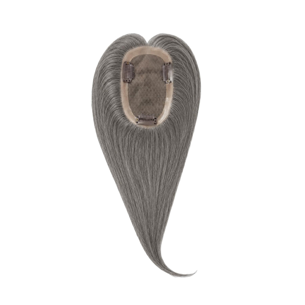 Hair Topper Silk Base 3*5 inches #Dark Grey