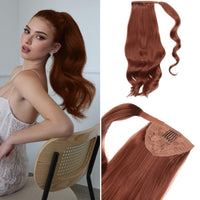 Ponytail Extensions Burgundy Red 33