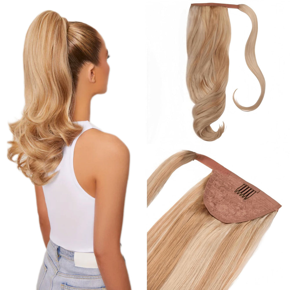 Ponytail Extensions Rich Blonde 613/27