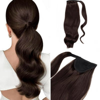 Ponytail Extensions Sepia Brown 2