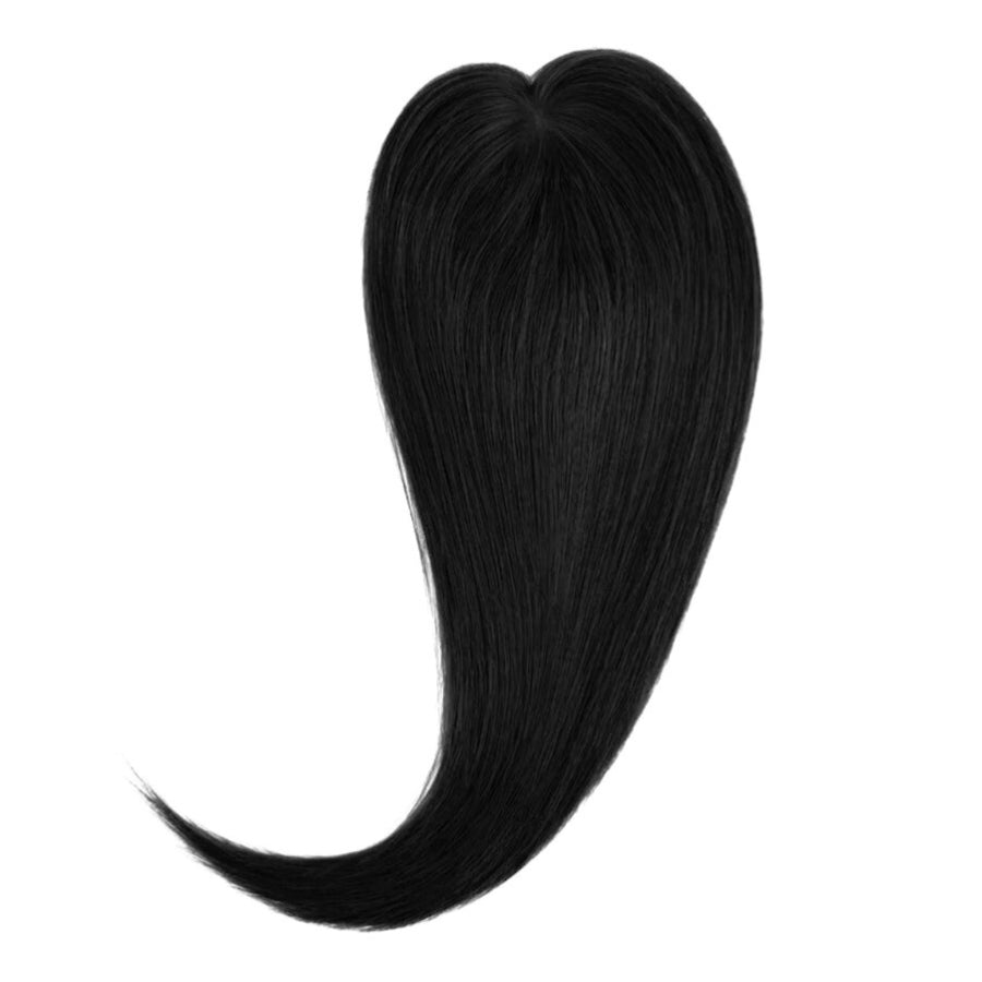 Hair Topper Silk Base 3*5 inches #1 Jet Black