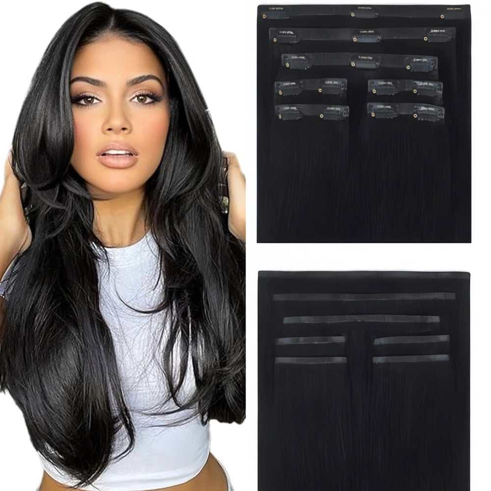 Seamless Extensions Seamless /Invisible Clip in Hair Extensions – SHINING HAIR GLOBAL